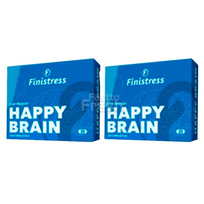 Finistress Happy Brain ● κάψουλες για τη βελτίωση της εγκεφαλικής δραστηριότητας ● στην Αθήνα