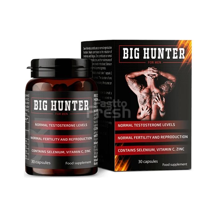 Big Hunter ● cápsulas para la prostatitis ● en Getafe