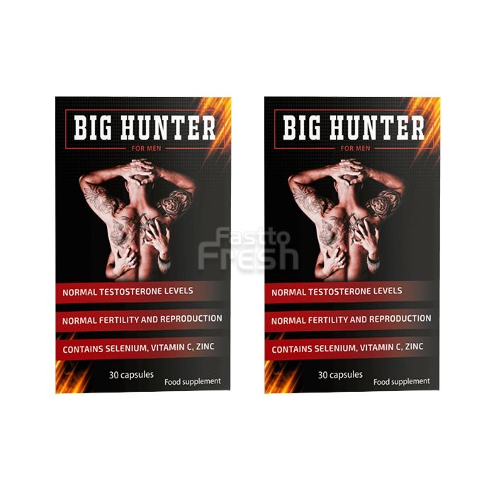 Big Hunter ● cápsulas para la prostatitis ● en Getafe