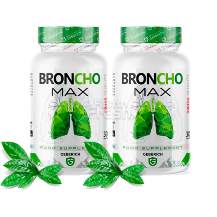 BronchoMax ● capsules that help thin thick bronchial secretions ● In Austria